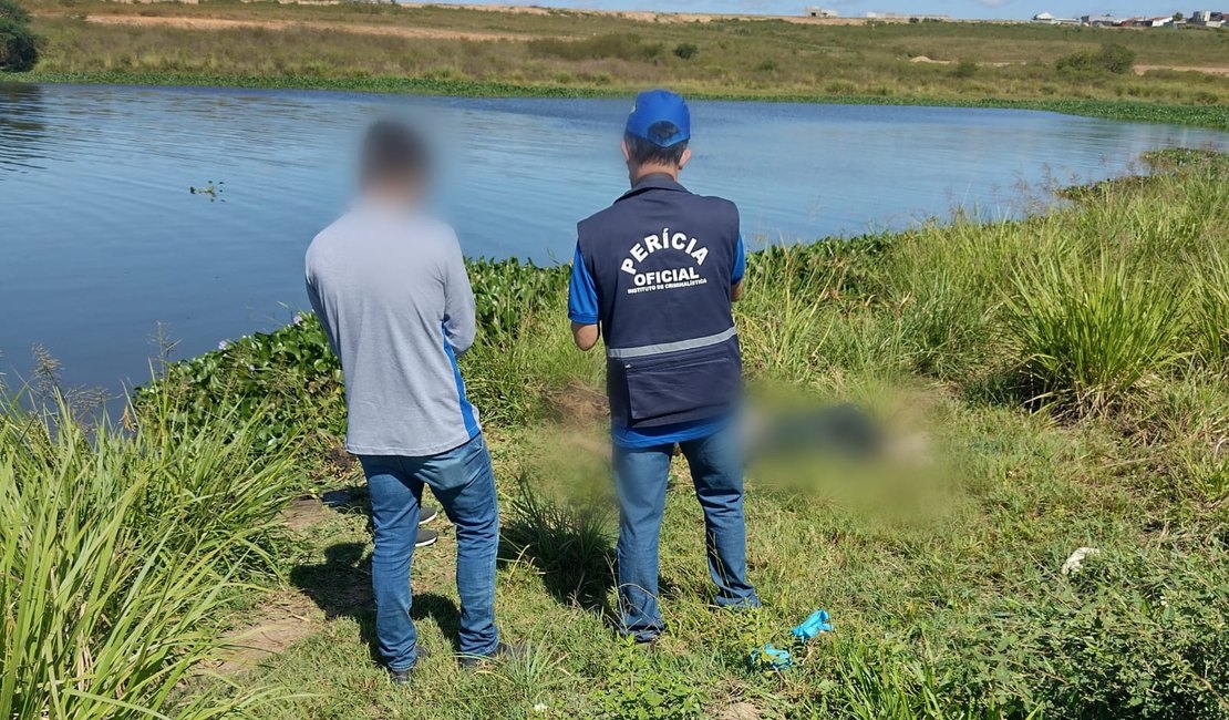 Familiares não aparecem e corpo encontrado no Lago da Perucaba continua no IML de Arapiraca