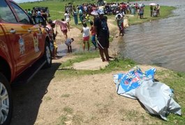Bombeiros resgatam corpo de jovem que se afogou em barragem no município de São José da Tapera