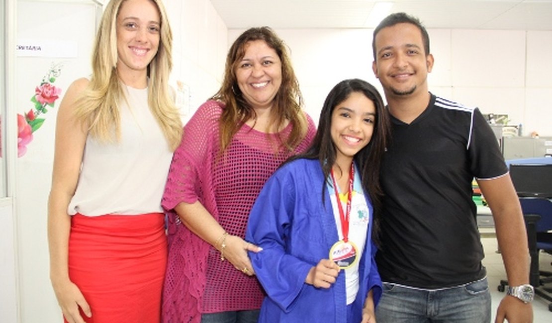 Jovem Arapiraquense representará AL nos Jogos Escolares Brasileiros