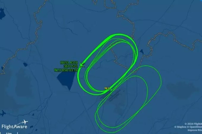 Piloto de avião de Lula pediu ajuda de bombeiros e declarou situação de emergência antes de pousar no México