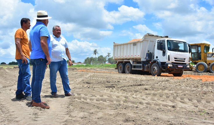 Numa área com mais de 15 mil m² começa a ser construído o maior espaço de eventos de São Sebastião