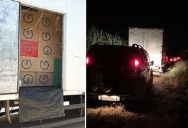 Polícia Civil prende três e apreende carga de cigarros contrabandeados no Agreste