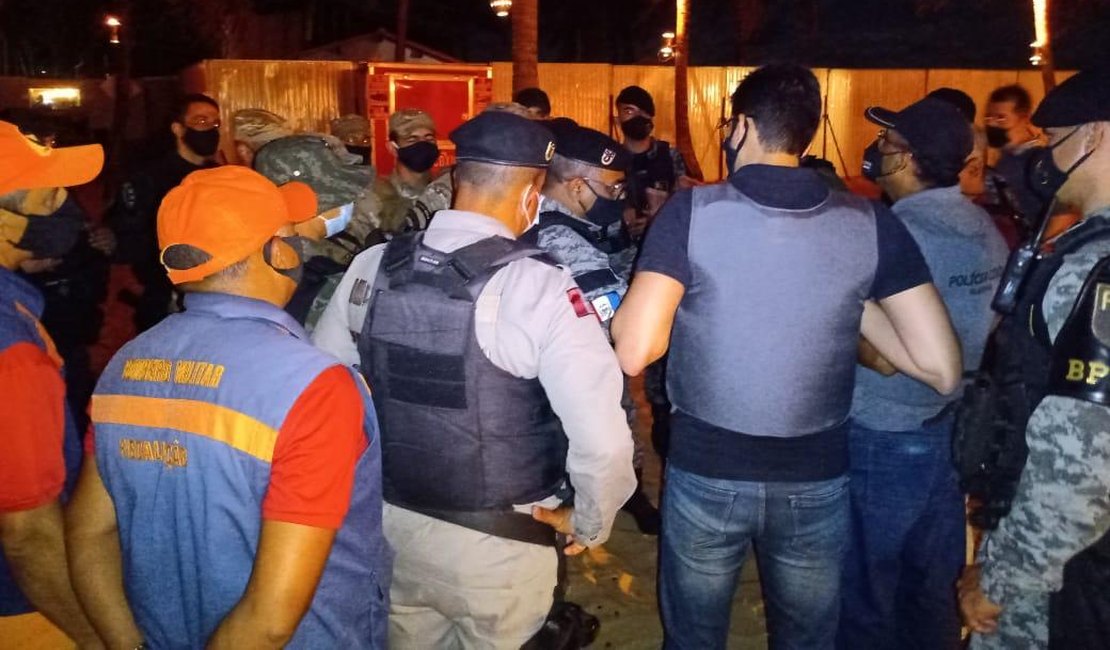 PM realiza operação em Marina de Prefeito após denúncia de eventos com aglomeração
