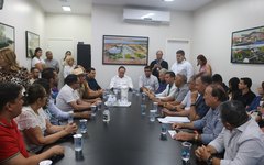 Assinatura de Ordem de Serviço para a construção do Centro Novo