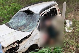 Homem é perseguido e morto a tiros em trecho da rodovia AL-220, próximo ao presídio do Agreste