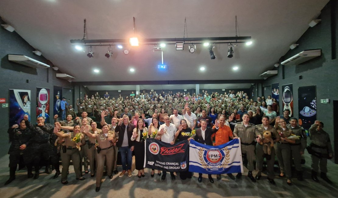 SSP AL realiza formatura de alunos do Pelotão Mirim no Proerd, em Arapiraca