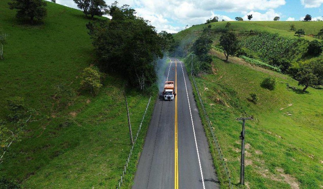 Governador Paulo Dantas inaugura requalificação da AL-205 na próxima segunda-feira (29)