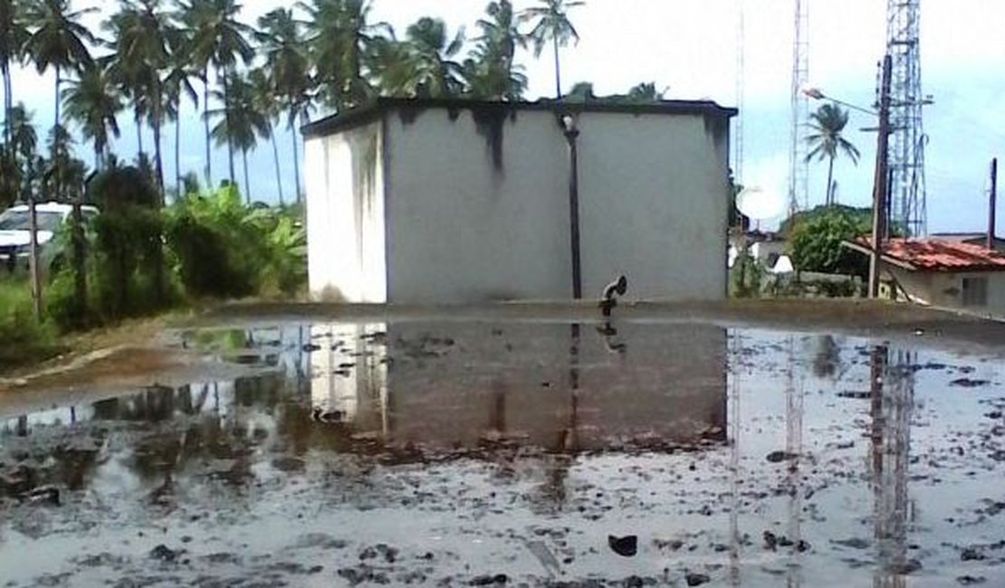 Água que abastece o Miai e o Pontal do Peba pode estar contaminada