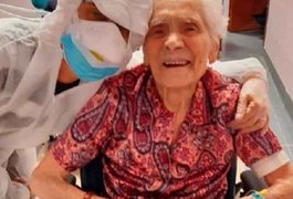 Sinais de esperança: Mulher de 104 anos se recupera da Covid-19