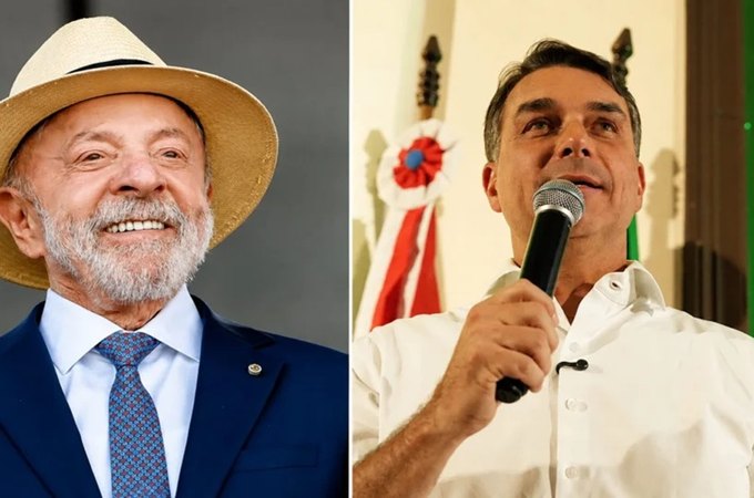Pesquisa Quaest: Lula tem 37% e Flávio Bolsonaro, 29% no 1º turno