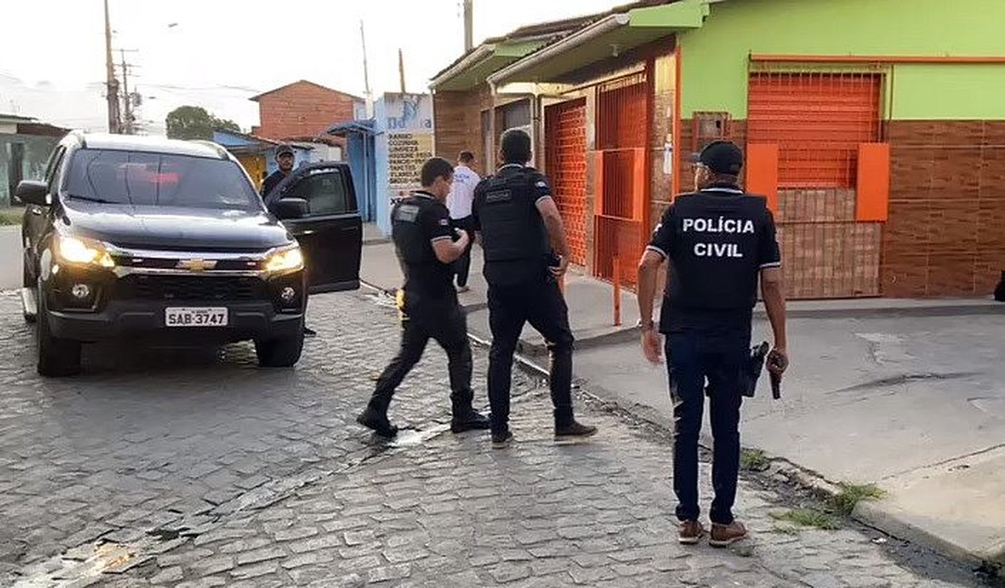 Operação cumpre mais de 70 mandados contra acusados de diversos crimes em Maceió e no interior de AL