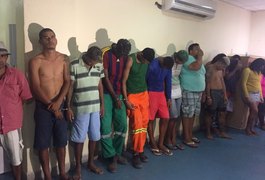 Ocupação resulta na prisão de 14 suspeitos de crimes em Maceió