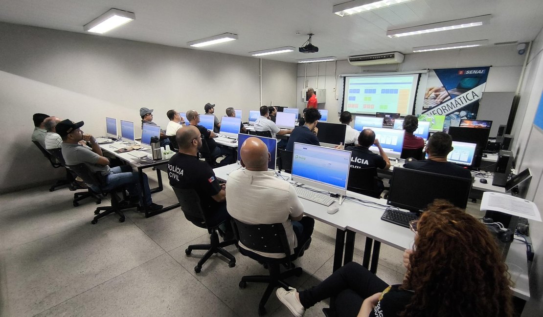 Curso Básico de Procedimentos Policiais Eletrônicos é realizado em Arapiraca