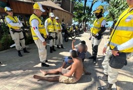 Ronda no Bairro atua em confusão na orla envolvendo turistas da Colômbia