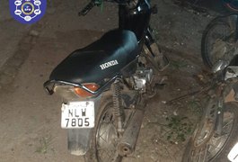 Em menos de 24 horas, PM recupera moto roubada em Arapiraca