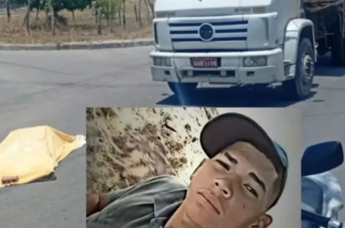 Jovem trabalhador da Prefeitura de Piranhas morre após cair e ser atropelado por caminhão de lixo