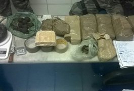 Polícia prende um e apreende mais de 10kg de drogas em operação