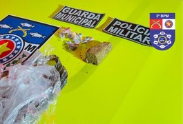 Jovem tenta fugir da polícia em bicicleta para não ser preso em Teotônio Vilela