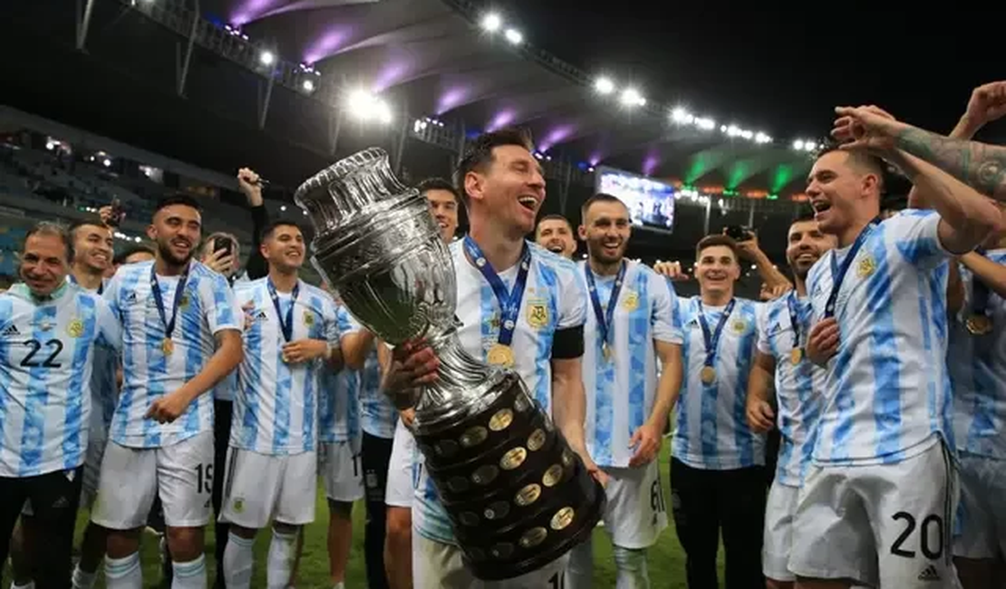 Argentina deve fazer o jogo de abertura da Copa América de 2024