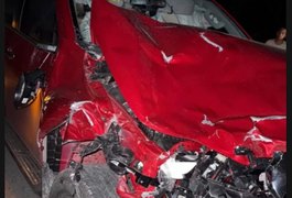 Acidente na AL-130, em Ouro Branco, deixa cinco mortos e um ferido