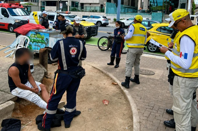 Ronda no Bairro prende motociclista embriagado após atropelamento em Maceió