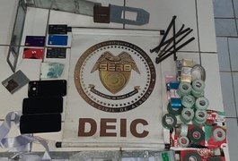 Homens são presos em Maceió ao tentarem instalar frentes falsas em caixas eletrônicos