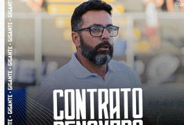 Diretoria do ASA anuncia renovação de contrato com o técnico Rodrigo Fonseca até o fim da Série D