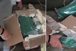 Receita Federal aciona polícia e homem é preso com 4kg de maconha