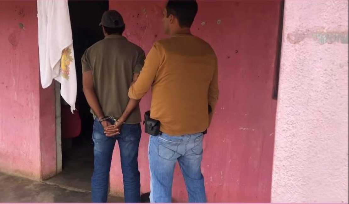 Padrasto é preso suspeito de estuprar enteada de 14 anos no interior alagoano