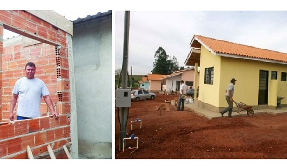 Pastor usa dízimo para construir casas para quem não tem moradia