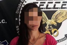 Suspeita de tráfico de drogas, foragida da Justiça é presa em Alagoas