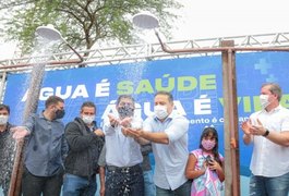Governo e Casal inauguram adutora que vai dobrar fornecimento de água em Jaramataia