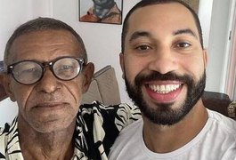 Pai de Gil do vigor reencontra filho após 15 anos: 'minha ficha não caiu ainda. Já beijei, já cheirei ele'