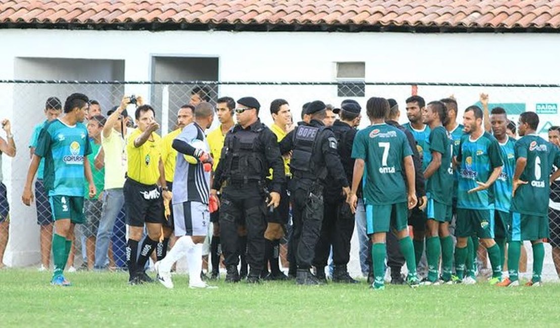 Em Jogo Polêmico Santa Rita derrota Coruripe por 3 a 1 e está na Final da Copa Maceió