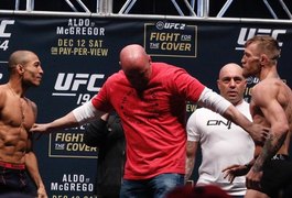 José Aldo e Conor McGregor resolvem rixa no UFC 194 neste sábado (12)