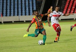 CRB marca no último lance e vence o Sampaio por 3 a 2 no Castelão