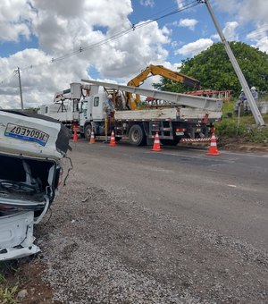 Acidentes são registrados no mesmo trecho de rodovia no interior de Alagoas