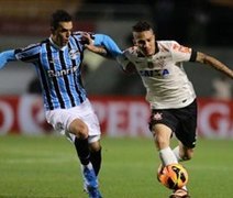 Grêmio empata com o Corinthians no Pacaembu e decide em casa