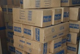 Polícia apreende caixas de queijo avaliadas em R$ 25 mil por suspeita de roubo