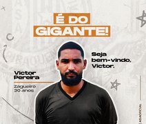 ASA anuncia contratação do experiente zagueiro Victor Pereira