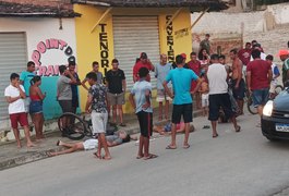 Idosa fica ferida ao ser atropelada por bicicleta, em União dos Palmares