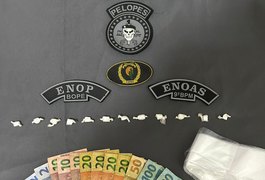 Mulher é presa por tráfico de drogas em Delmiro Gouveia