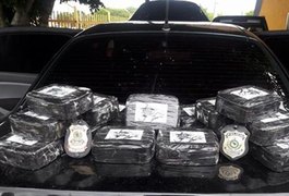 Operação policial apreende 15 kg de crack e prende um suspeito em AL