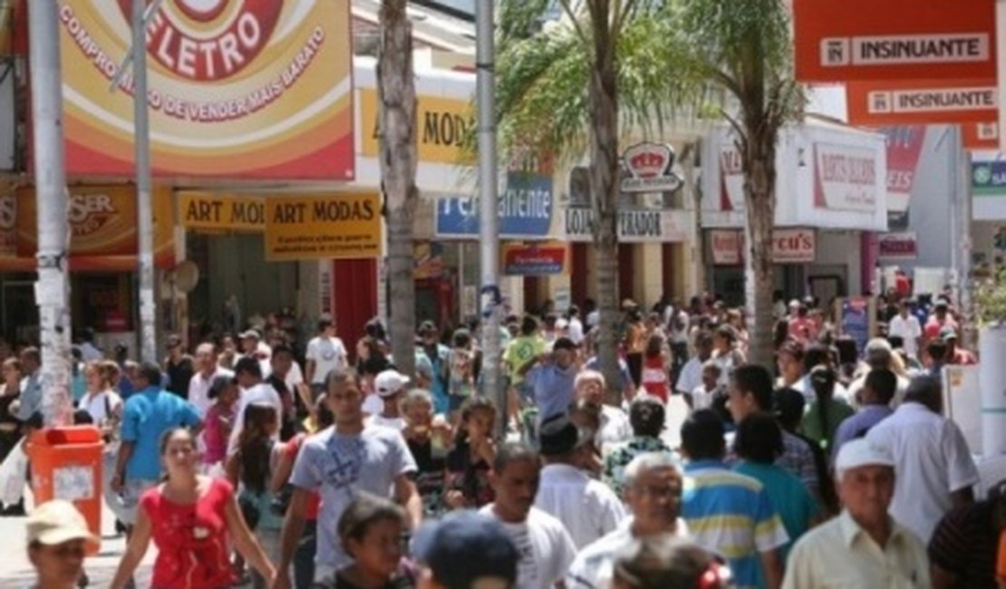 Vendas no varejo de Alagoas caem 2,2% em setembro, aponta IBGE