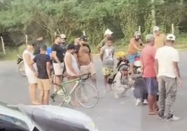 Homem fica ferido após colisão entre moto e carro na AL-115, em Girau do Ponciano
