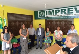 Célia Rocha inaugura Instituto de Previdência Municipal