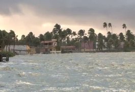 Marinha emite alerta sobre ondas de 3,5 metros e ressaca do mar em Alagoas