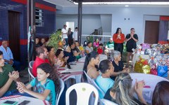 Café da manhã para as mães de Girau