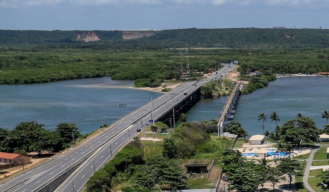 Ponte Divaldo Suruagy passará por serviços de restauração a partir da próxima segunda-feira