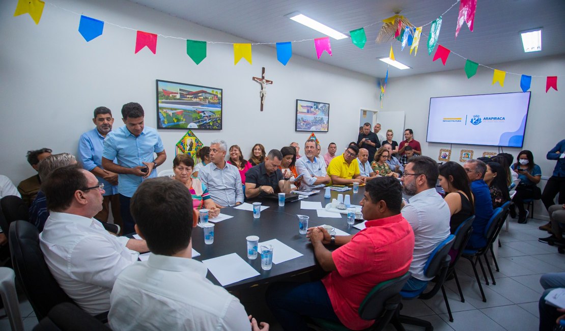 Prefeito Luciano e governador Ronaldo Lessa fortalecem aliança em defesa de Arapiraca